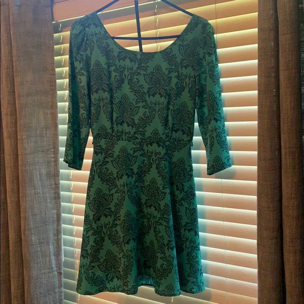 Dress and matching belt